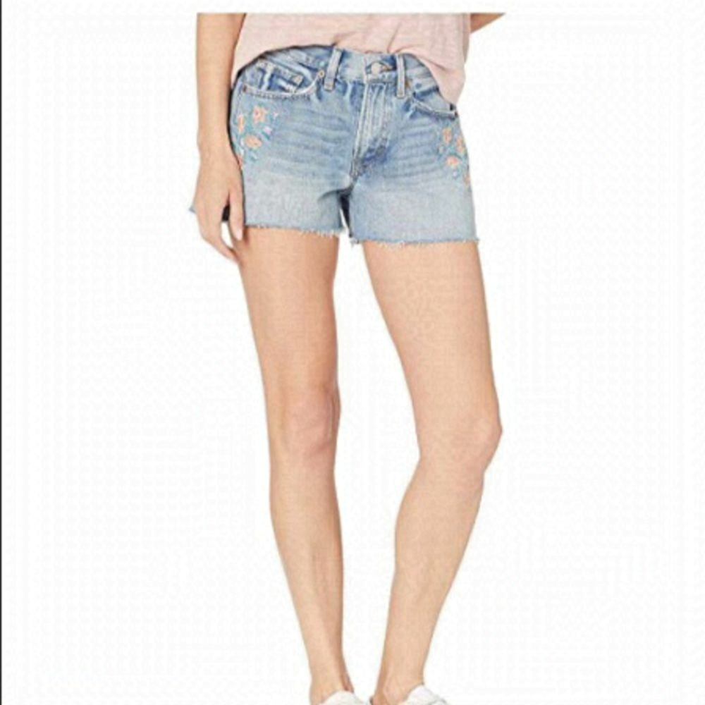NWT-LUCKY Brand The Cut Off Short Flower Power